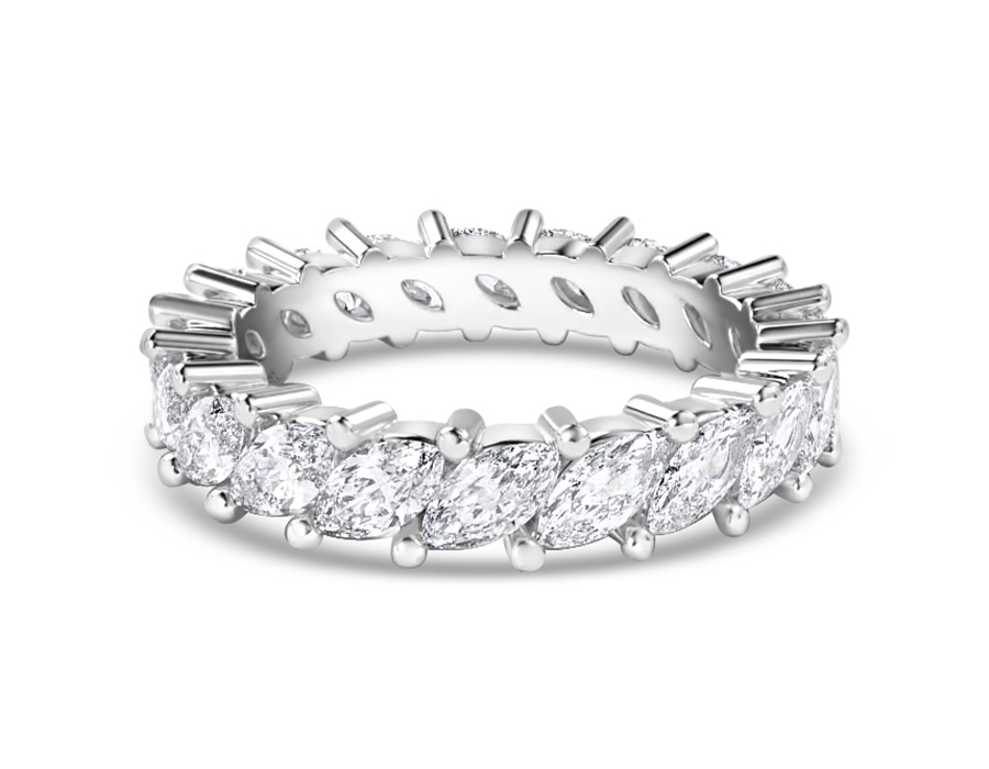 Eternity Marquise Cut Wedding Ring